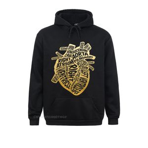 Men's Hoodies Sweatshirts Casual Anatomical Heart Cardiac Funny Nursing Careers Nurse Hoodie Student Classic Mother Day Long Sleeve Hoods 230711