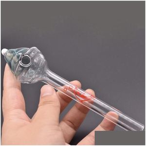 Cachimbos Atacado Espessura Inebriante 14Cm Colorf Chapéu Geral Criativo Cachimbo Queimador De Óleo Dolphin Hand Tobacco Drop Delivery Home G Dheix