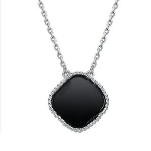 Черная груша Leef Designer для женщин белая цепь четыре ювелирные украшения четыре