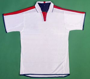 1994 2004 Retro Futebol Jerseys BECKHAM LINEKER SCHOLES SHEARER GASCOIGNE BEARDSLEY Inglaterra Camisa de futebol clássico maillot kit uniforme de pé