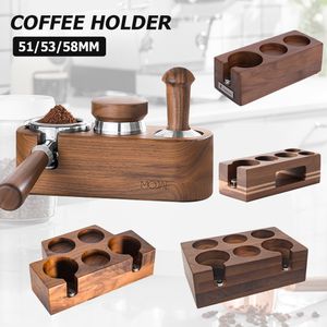 Coffeware Sets Coffee Tamping Station Protafilter Holder Support Base Rack Espresso Tamper Mat Distribuidor Barista Accessories 230712