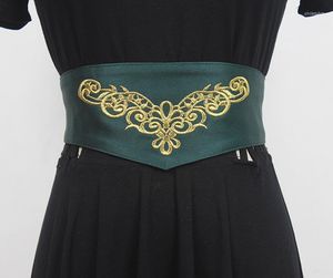 Belts Wide Girdle Women's Fabric Decorative Dress With Waist And Outside Hanfu Ancient Style Chinese Embroidery Bandage
