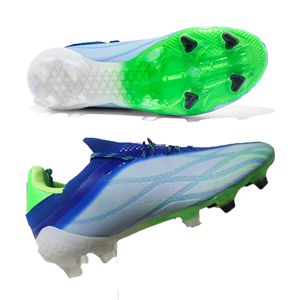 Safety Shoes Q2060 Высококачественные сверхлегкие мужские футбольные туфли не скользящие футбольные бутсы для Kid TF/FG Training Football Boots Chuteira Campo 230713
