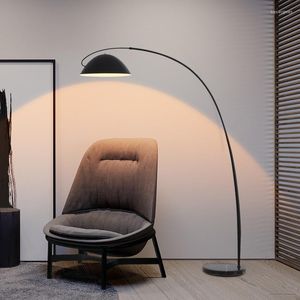Luminárias de chão Lâmpada retrô Luminária para sala de estar Bola de vidro Design moderno Pena