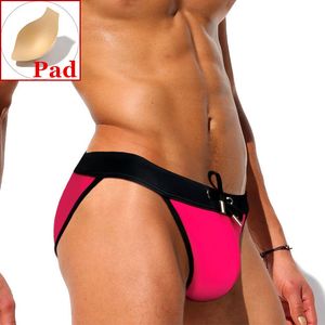 Costumi da bagno da uomo Push Up Slip da bagno da uomo Bikini sexy Pantaloncini da bagno Costume da bagno per uomo Costume da bagno da spiaggia Tanga Desmiit Zwembroek Sunga 230712