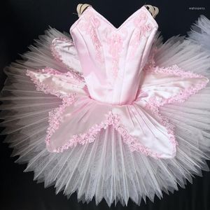 Abbigliamento da palcoscenico in arrivo Professionale di alta qualità Costom Colore Taglia Bambini Ragazze Donne adulte Performance Tutu di balletto rosa