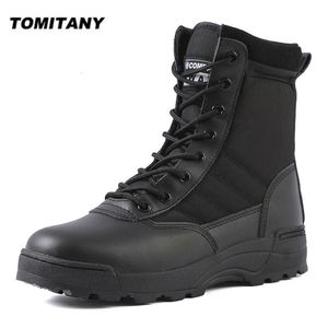 Buty taktyczne buty wojskowe męskie buty Special Force Desert Combat Army Boots Outdoor Hiking Boots Botki Mężczyźni Work Safty Shoes 230712