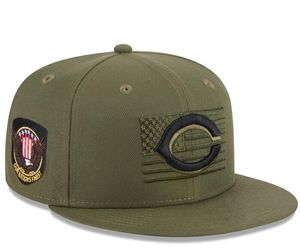 World Series Olive Salute to Service Reds Hats LOS ANGELS Nationals CHICAGO SOX NY LA AS Womens Hat Men Champions Cap OAKLAND Chapeu Bone Gorras