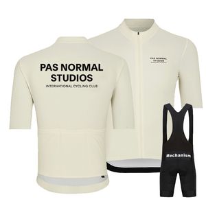 Cycling Jersey Sets PNS Ciclismo Summer Short Sleeve PAS NORMAL STUDIOS clothing Breathable Maillot Hombre Set 230712
