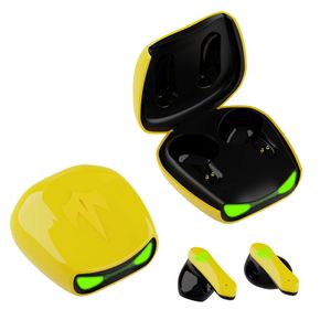 Fones de ouvido sem fio X16 TWS Mini fone de ouvido estéreo HIFI Música USB-C Type-C Carregamento Conecte fones de ouvido para jogadores com portas tipo tesoura Design em caixa de varejo