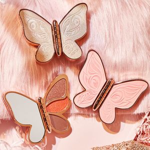 Cień do powiek 6 kolorów paleta cieni do powiek Butterfly Lucky Koi Pearl Cekiny Glitter Matte Makeup Plate 230712