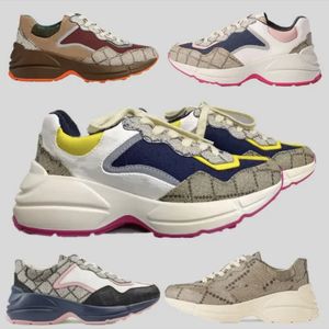 Luksusowy projektant marki rhyton Casual Shoes B22 NOWOŚĆ MĘŻCZYZN BUTY Sneakers