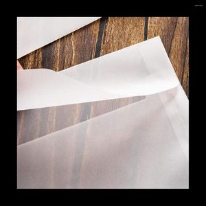 Gift Wrap 50PCS Blank Envelope Translucent Paper Envelopes Set Letter Vintage Wedding Invitation For Cards