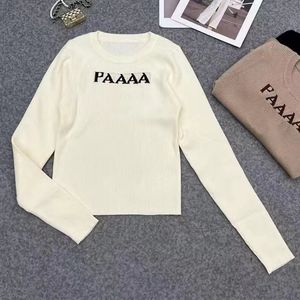 Sweter damski Four Seasons cienki pasek moda długoterminowa miękka miękka haft jacquard swetry z dzianiny szczupły płaszcz s-m-e