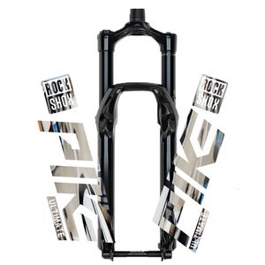 Araba Kamyon Rafları Rockshox Pike Ön Çatal Çıkartma Bisiklet Dekoratif Dağ Bisikleti Su Geçirmez Etiket Şeffaf Alt 230712