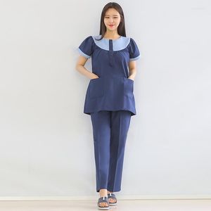 Women's Two Piece Pants Pregnant Women Loose Clothing Sets Short Sleeve Pregnancy Clothes Suits Maternity Female Casual Tops And