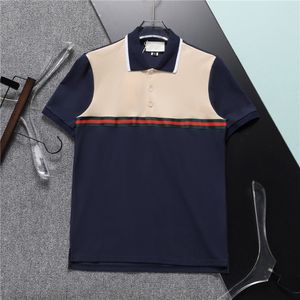 T-shirt da uomo Polo da golf firmate per uomo estate polo designer nuove magliette di lusso da donna vacanza manica corta moda casual monogramma stampa griglia superiore