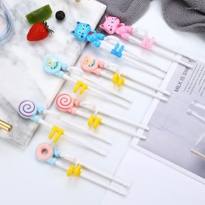 Cartoon Animal Chopsticks for Kids, Learning Training Kitchenware, Baby Eating Helper Cutlery, 1 Pair Beginner Tableware