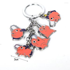 Portachiavi Chainsaw Man Denji Pochita Cosplay Collana Pendenti Power Hayakawa Aki Portachiavi Portachiavi Distintivo Accessori Giocattoli Regalo Decor