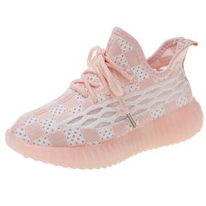 New air-woven breathable casual shoes for boys and girls in spring and autumn lightweight mesh sneakers for children and coconut shoes