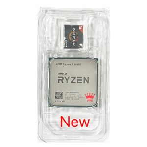 CPUS Ryzen 5 5600G R5 3 9GHz Altı Çekirdek Oniki İplik 65W CPU İşlemci L3 = 16M 100 000000252 Soket AM4 Soğutucu Yok 230712