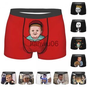 Masy moda Hasbulla Magomedov Pocket Boksers Sports Metties Męskie Ubrania Mężczyznę Hasbullah Smile Biecids Biecid J230713