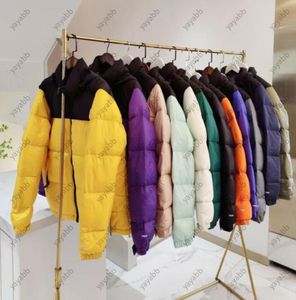 Top Mens Jacket Women Down hooded Warm Parka Men Black Puffer Jackets Letter Embroidery Clothing Outwear Windbreaker Winter Coats Multi Colors