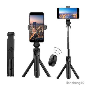 Selfie Monopods Selfie Stick Telefon Tripod, Akıllı Telefon için Bluetooth Uygun Remote ile Uzatılabilir Monopod Telefon için Selfie StickTripod R230713