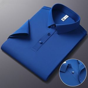 Męskie polo letnia koszulka polo Mężczyźni Wysokiej jakości mężczyźni krótkie rękawie oddychanie Top Business Casual Baseball Polo-Shirt Estarm Męska T-shirt 230713