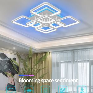 Dimmable LED Ceiling Lights Chandelier Ceiling Light Modern Lighting Decor Fixture for Bedroom Kitchen 100W 120W