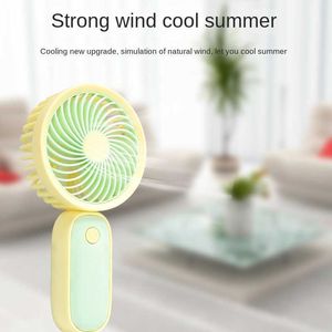 Electric Fans Handheld Small Fan Usb Rechargeable Portable Student Dormitory Desktop Electric Fan Outdoor Leisure Shopping Pocket Mini Fan