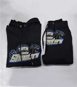 Erkek Hoodies Sweatshirts Erkek Hoodies Sweatshirt Sıradan Yüksek Kalite İşlemeli Erkekler Kadın Hoodie Trapstar Londra Atışları Kapüşonlu Takip Tasarımcı Gelgit Akışı