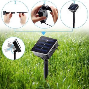 Strings 50 LED Solar Ball Lamps String 8 Modes Fairy Lights Chain Courtyard Garden Outdoor Waterproof Decoration Lamp