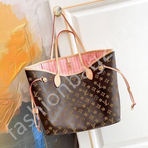 10a hög kvalitet Neverfull the Tote Bags Luxury Designer Bag Stor bok Totes väskor Pures Designer Woman Handbag Women Påsar Travel Beach Bag Dhgate Väskor