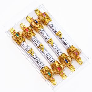 Altri articoli per feste per eventi 4 pezzi Mezuzah Case Judaica Home Decoration Mezuza Alloy Je Decor Menorah Hanukkah Church Utensils 230712