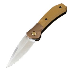 BK591 Automatic Tactical Knife S35VN Satin/Black Titanium Coating Blade 6061-T6 Handle EDC Pocket Folder Knives with nylon Bag