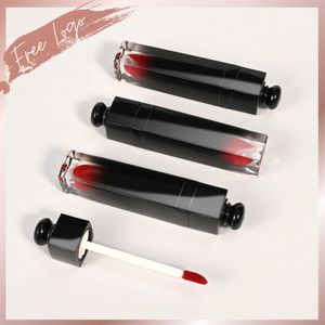 Lipstick Custom Label Matte Liquid Black Luxurious Packaging with Wand 27 Shades Available Long Lasting Waterproof 230712