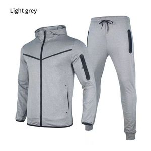 Trainingsanzug, Designer-dünne Herren-Sportbekleidung für Damen, Kapuzenpullover mit Reißverschluss, Herren – Langarm-Jacke, Jogger-Hose, asiatische Passform, Größe M-3XL