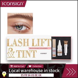 Eyelash Curler ICONSIGN Lash Lift and Tint Kit Professional Lifting Calia Perming Lashes Brow Dye Eyes Makeup Tools Drop 230712