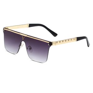 2023 Fashion PC Lens Luxury Sunglasses Women Brand Frameless Polarized Sunshade mirror Outdoor Beach Anti Radiation Designer Sunglasses with Box