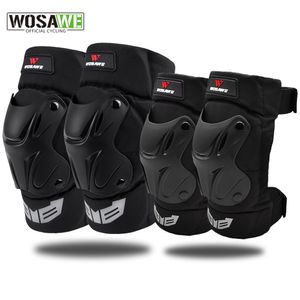 Скейт защитная передача Wosawe для взрослых коленные коленные накладки Установите мотоциклетные скейтборд