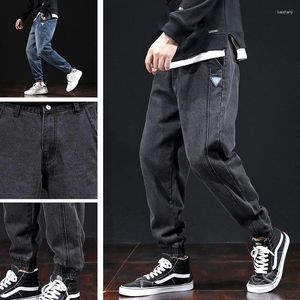 Men's Jeans Harlan Casual Denim Trousers Loose Fashion High Quality Young Daily