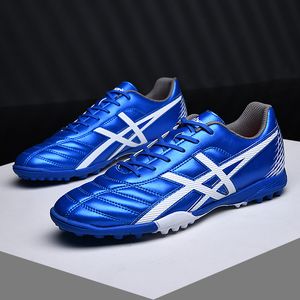 Sicherheitsschuhe Mode niedrige Fußballschuhe Männer Frauen Gras Langer Spike Fußball -Sneaker Männer Outdoor Light Futsal Stollen Zapatos de Futbol 230713