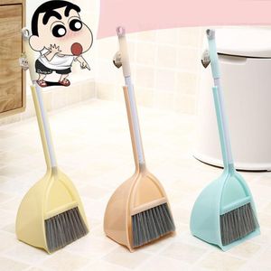 Tools Workshop Kids Stretchable Floor Cleaning Tools Mop Broom Dustpan Play-House Pretend Play Toys Gift 230713