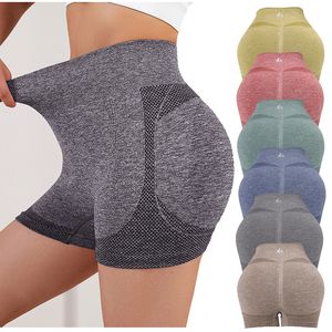 Yoga Outfit Lady Shorts High Waist Workout Fitness Lift Butt Women Gym Running Short Pants Sportswear 230712