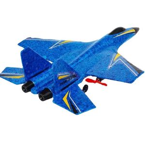 Aircraft Modle Remote Control Schiuma Terra e Air Model Fighter Ala fissa Aliante Giocattolo anticaduta 230712