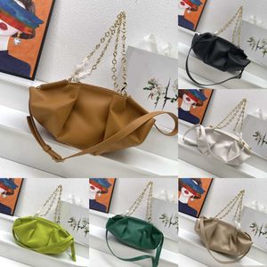 Rindsleder Designer-Taschen Frauen Kuh Horn Handtaschen Hohe Kapazität Kette Schultertasche Umhängetasche Designer-Taschen Weibliche Knödel Geldbörsen 230715