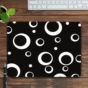 Almofada de mouse emborrachada de tamanho pequeno para gatos fofos para animais, mouse pad para jogos, gamer, desktop, computador, laptop, jogos, 22X16CM