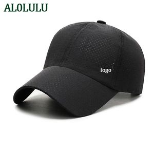 AL0LULU Yoga Hats Men's And Women's Baseball Caps Fashion Quick-drying Fabric Sun Hat Caps Beach Outdoor Sports Solid Color Shade