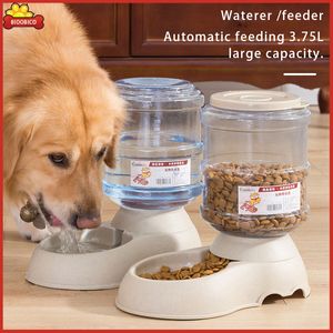 Pet water dispenser Automatic water delivery to meet the drinking water needs of large dogs and small dogs, 3.75L large capacity